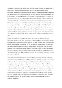 In common. It is a platitude that we have all heard dozens of times, whether to make a mere remark or simply to state a likeness between two or more things and/or individuals in question. A significant number of people share the same interpretation of the phrase because of its distinct meaning. You and I share an array of similarities due to the fact that we have a lot of things ‘in common.’ The main reason as to why this is the case is because we are both part of the human race therefore harbour some certain attributes. Although it is not under direct, conscious control breathing is part of our lifestyle. It is required to sustain life, so involuntary respiration occurs such as when we are asleep and thereby we are both simply living. Fortunately, we both have a home and somewhere to go every time we leave our residences. In addition, we both experience emotions such as happiness, excitement, or other feelings. Everyday we have emotions that can compel us to take action and influence the decisions we make about our lives.These qualities are shared alike by two or more people and are certainly shared by you and I. Despite our similitude of being in the human race, there are undoubtedly some unpleasant things that we have ‘in common.’ A clear example of this is the fact that we both celebrate a carnivorous lifestyle. However you may, of course, have a preferred diet such as vegetarianism or veganism. We are all flawed as human beings and therefore are prone to have bad habits as a result. Nevertheless, we also have good qualities to overcome them. The largest human influence on climate change has been through the emission of greenhouse gases such as carbon dioxide and methane which contribute to global warming. In spite of the fact there are more, these are things we have in common, the good and the bad. To be in the present feels like being aware of what is happening this very moment. It means that you are not distracted by future worries or ruminations of the past; instead centered in the here and now. Being present is having a mind that is completely engaged and appreciatively connecting with whatever the task at hand is. This can result in catharsis. Hence, when hearing such a phrase, 'in common', in the present it makes me think of what exactly are the things in question that have a resemblance in and the intent of the speaker who uttered the words ‘in common.’ The word ‘in’ has a connotation of withinness or something being inside something else. In this instance, the word ‘common’ evokes the idea of a shared similarity. Thus, when these two words are combined together the phrase produced conjures up synonymic meanings to everyone that hears it.